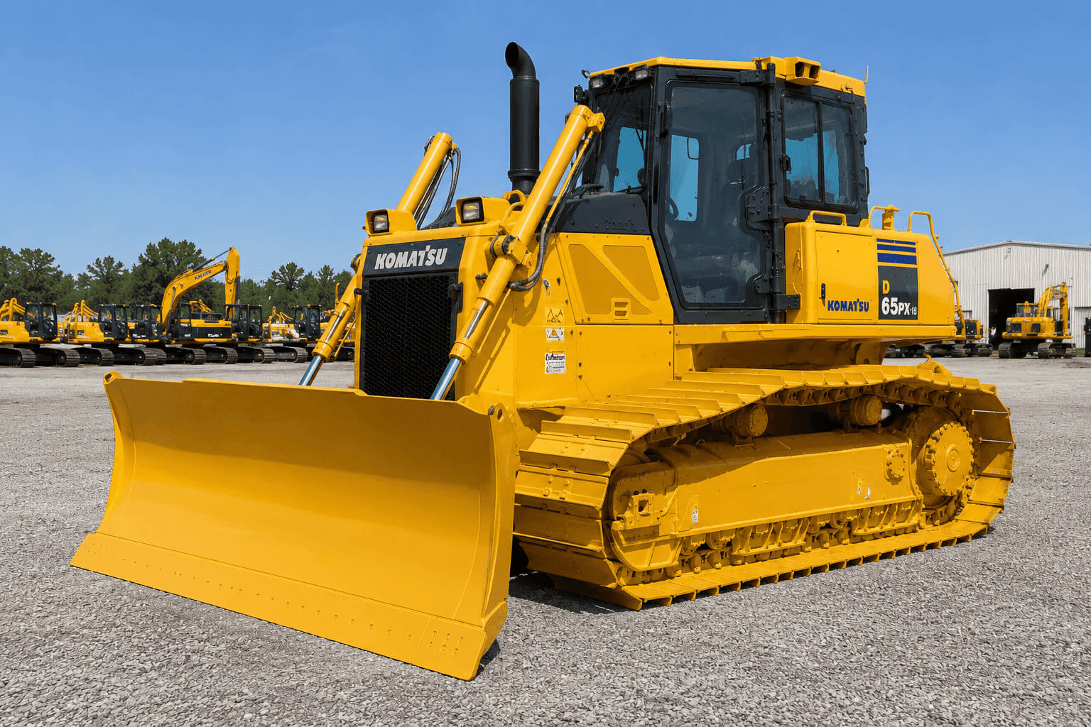 Komatsu D65PX-18 — photo 1