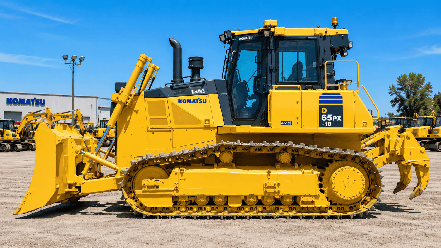 Komatsu D65PX-18 — photo 2