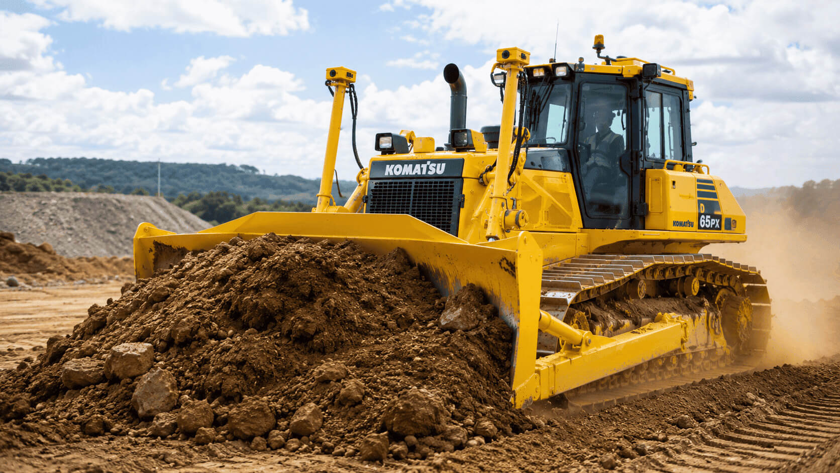 Komatsu D65PX-18 — photo 5