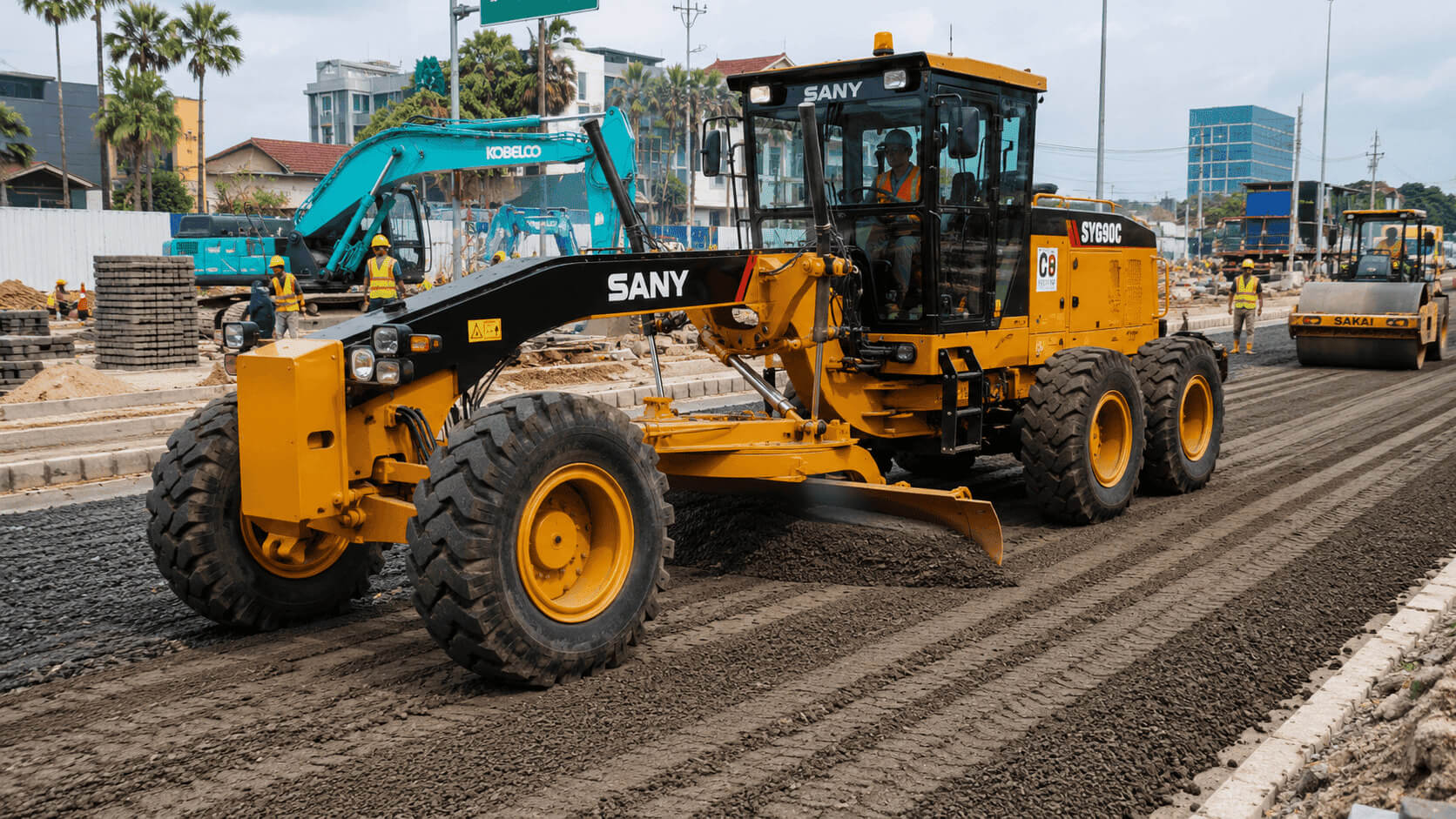 Sany SYG90C — photo 5